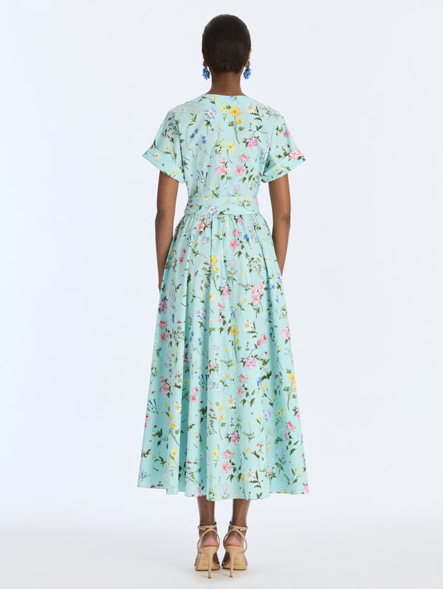 Alpine Meadow Cotton Dress