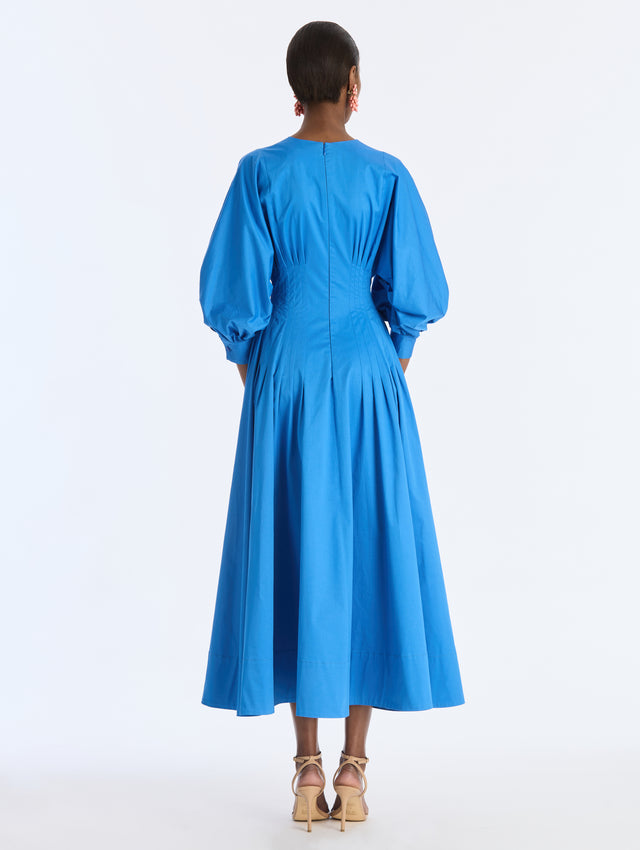 Cotton Stretch Twill Dress