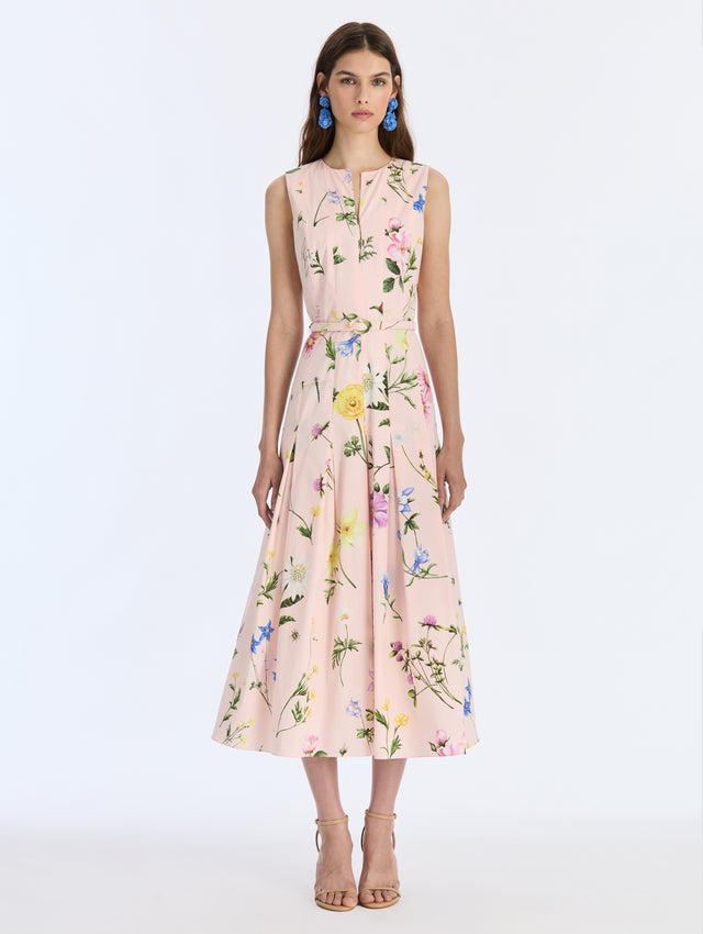 Alpine Meadow Poplin Dress