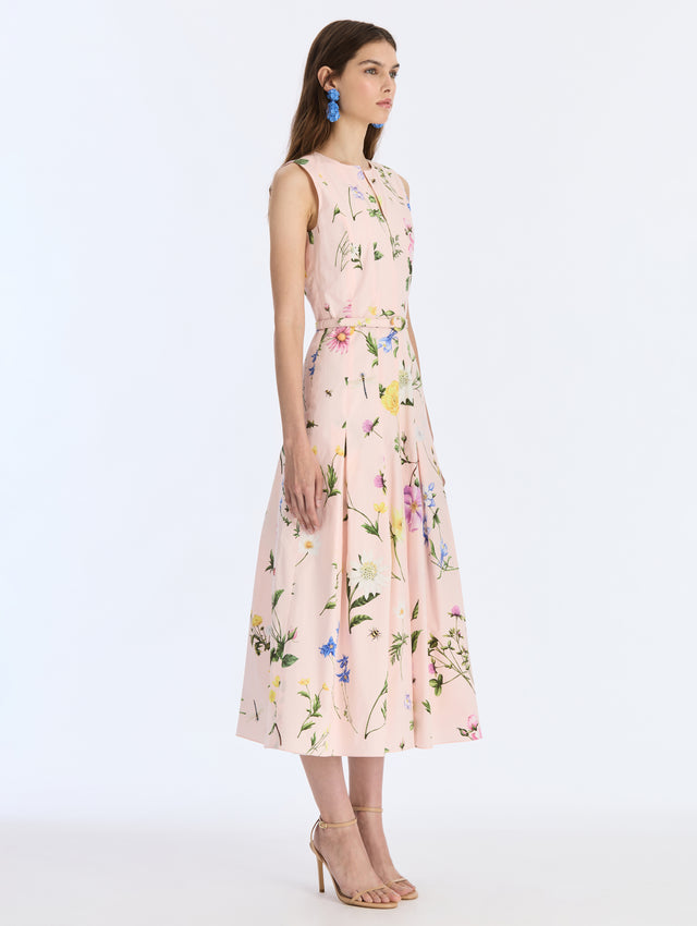 Alpine Meadow Poplin Dress