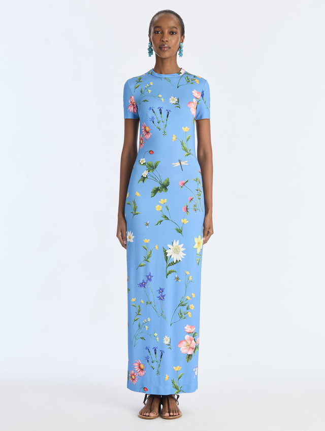 Alpine Meadow Jersey Dress