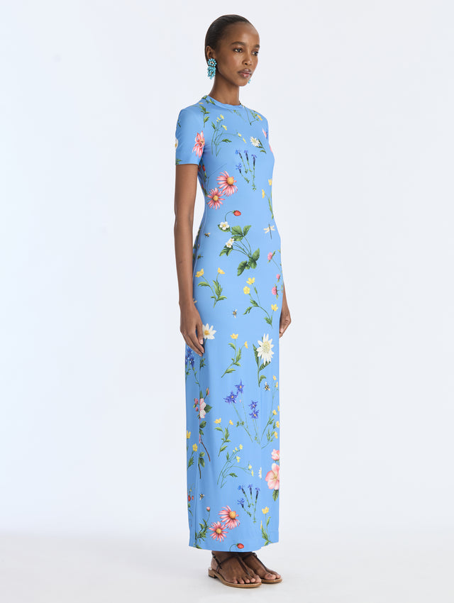 Alpine Meadow Jersey Dress