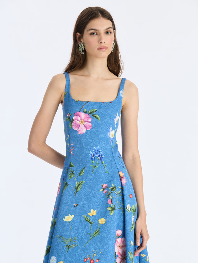 Alpine Meadow Cloque Dress