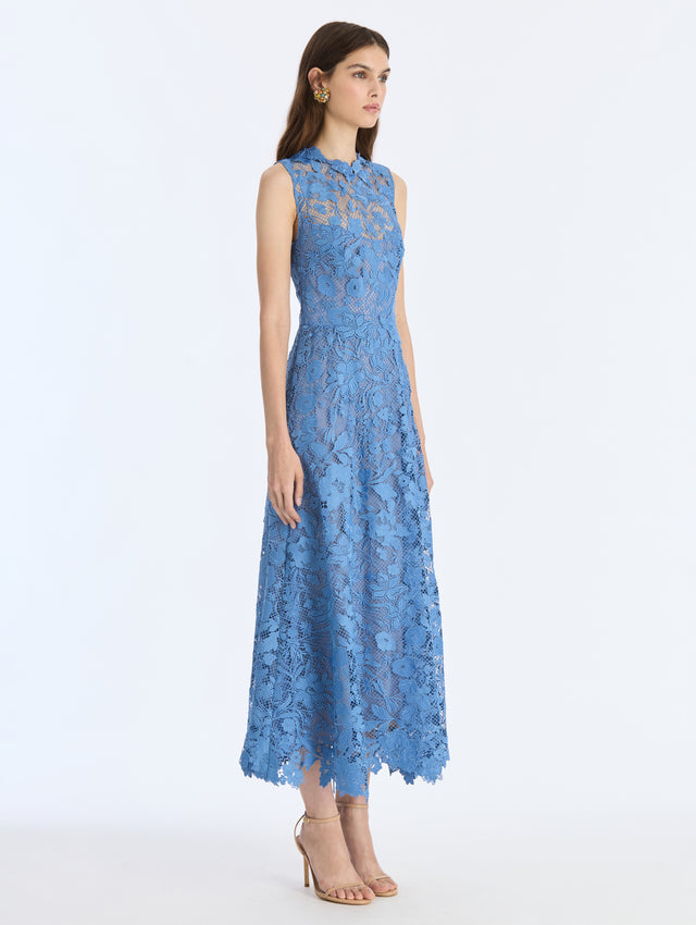 Meadow Guipure Lace Dress