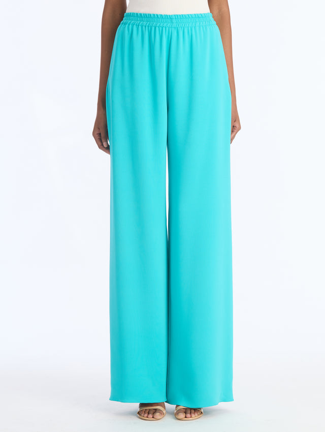 Heavy Silk Stretch Georgette Pant