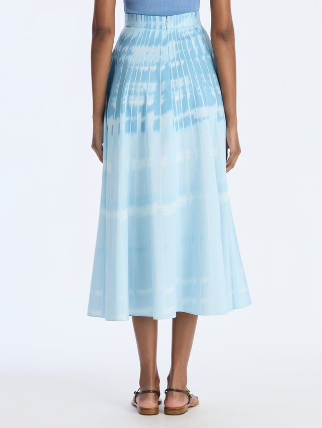 Abstract Houndstooth Circle Skirt