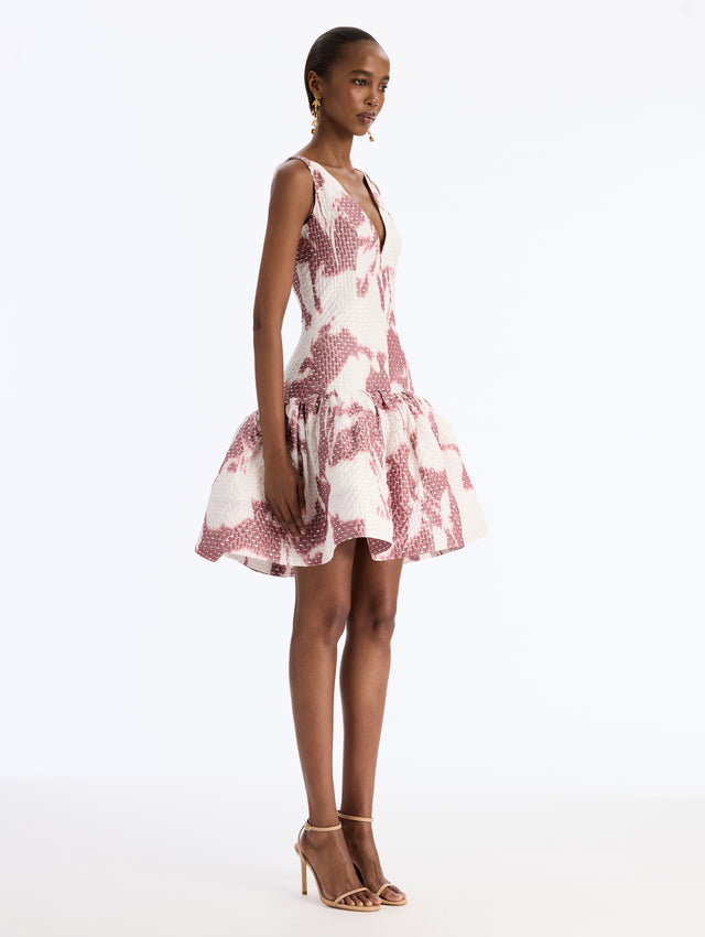Calla Chine Bubble Hem Dress