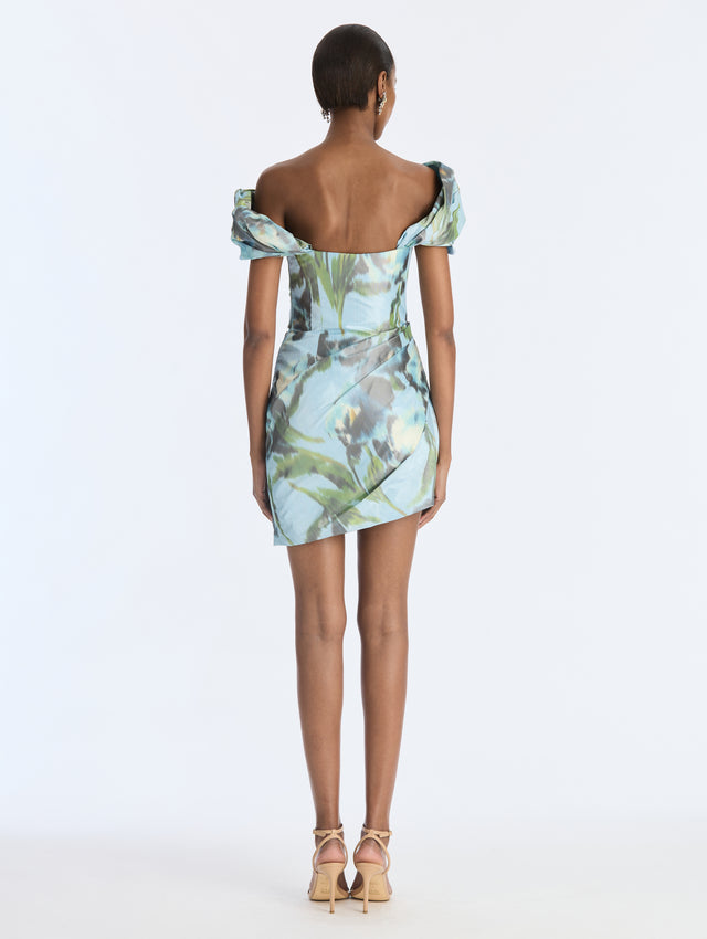 Abstract Calla Lily Dress