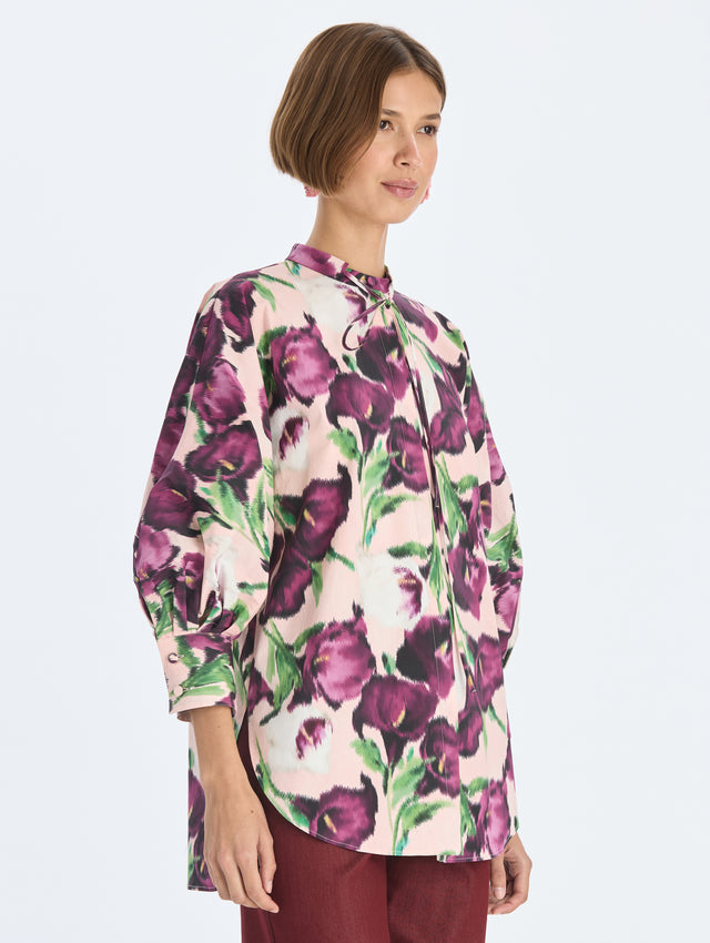 Calla Lily Poplin Blouse