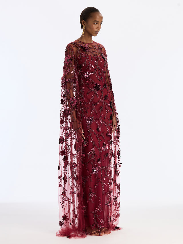 Alpine Sequin Embroidered Caftan