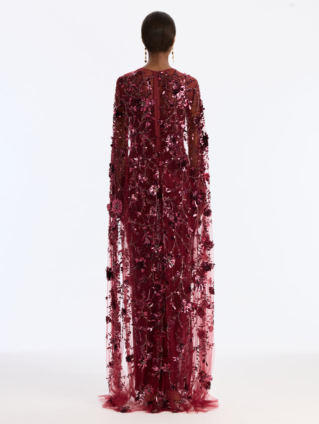 Alpine Sequin Embroidered Caftan