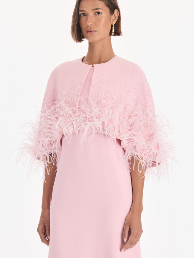 Cape Mixed Beaded Embroidered Caftan