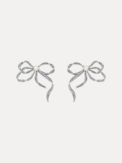 Ribbon Bow Earrings