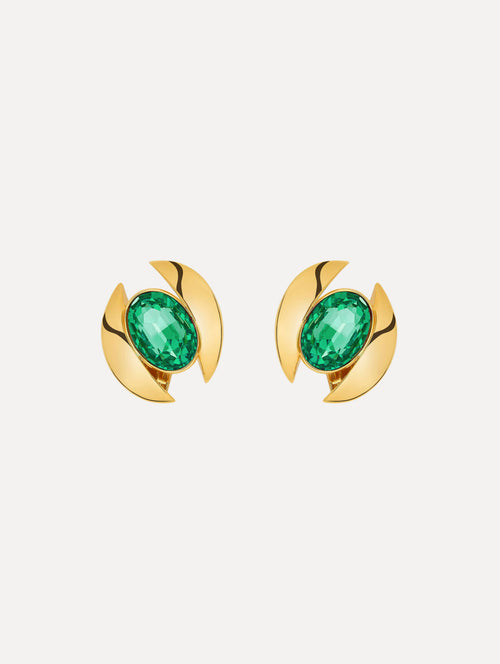 Framed Oval Earrings