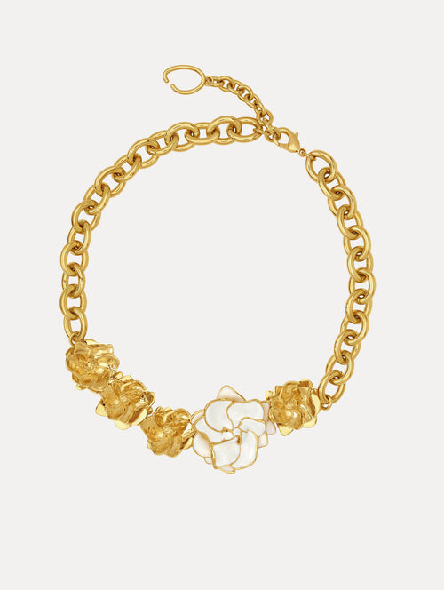 Gardenia Bouquet Collar