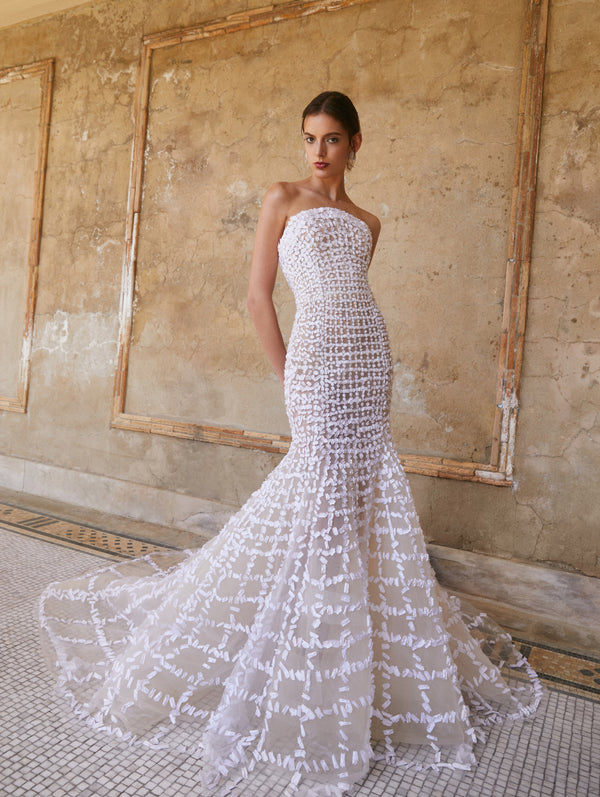 2024 mermaid wedding dress Lace Applique Wedding Dress, Wedding Dresses For Bride, Mermaid Wedding Dress, Wedding Gown, Simple Bridal Dresses, Vestidos de Novia, Robe de
