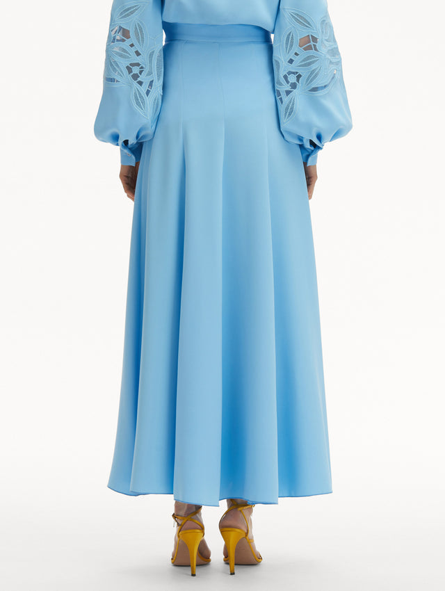 Silk Georgette Skirt