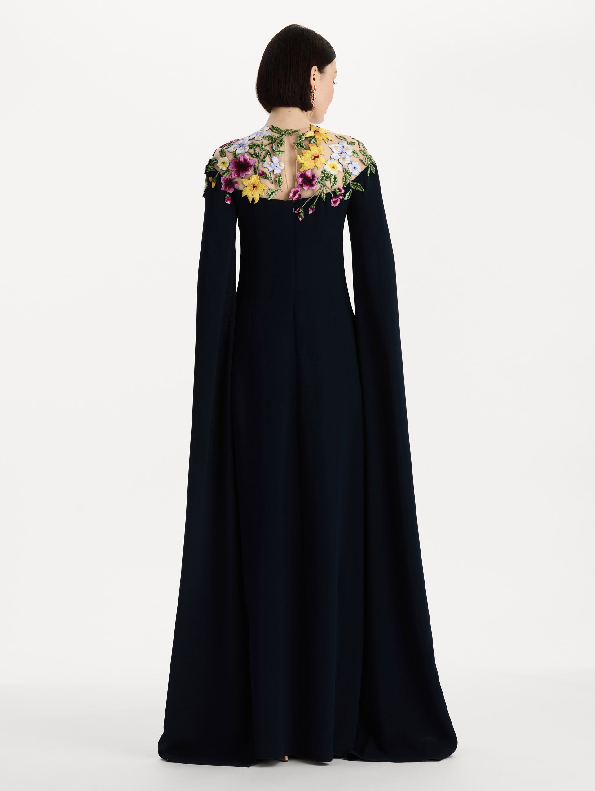 Dominican Mixed-Floral Caftan