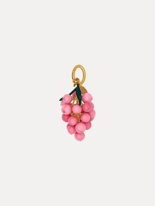 Grapes Handbag Charm