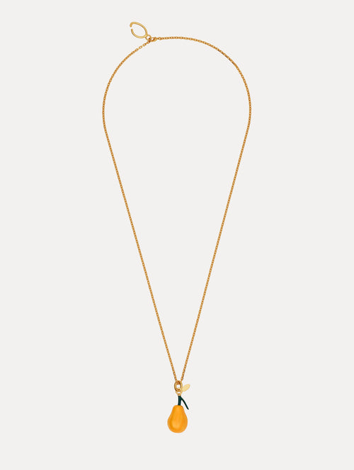 Pear Pendant Necklace