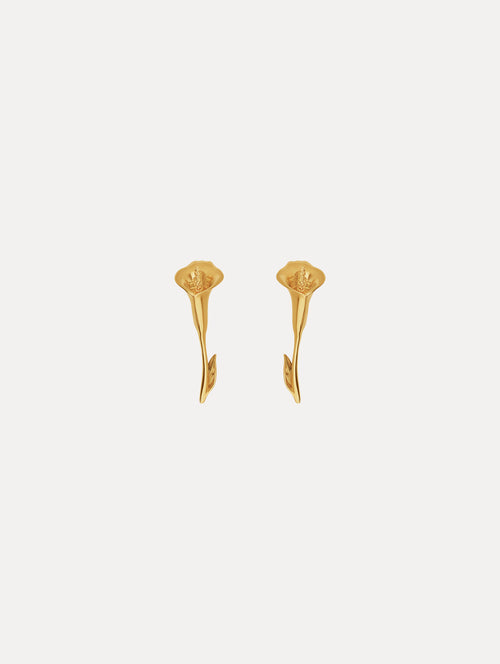 Small Calla Lily Earrings